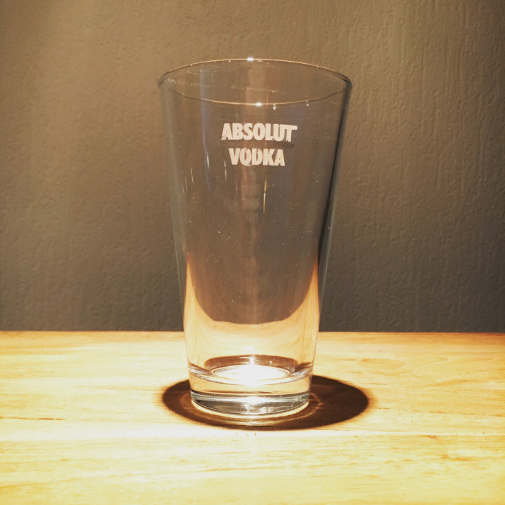 Verre Absolut vodka Conique modèle 1