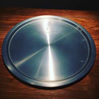 Tray Johnie Walker in stainless steel model 2