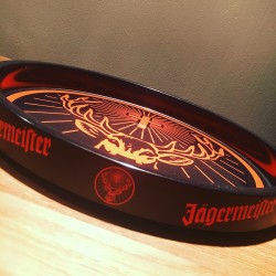 Tray Jagermeister