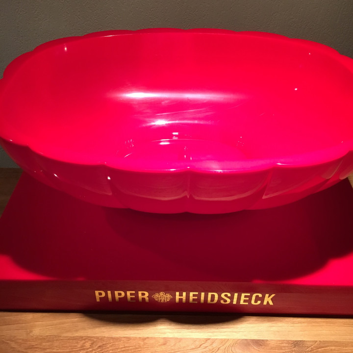 Big Bottle bucket Champagne Piper-Heidsieck Jaime Hayon XL