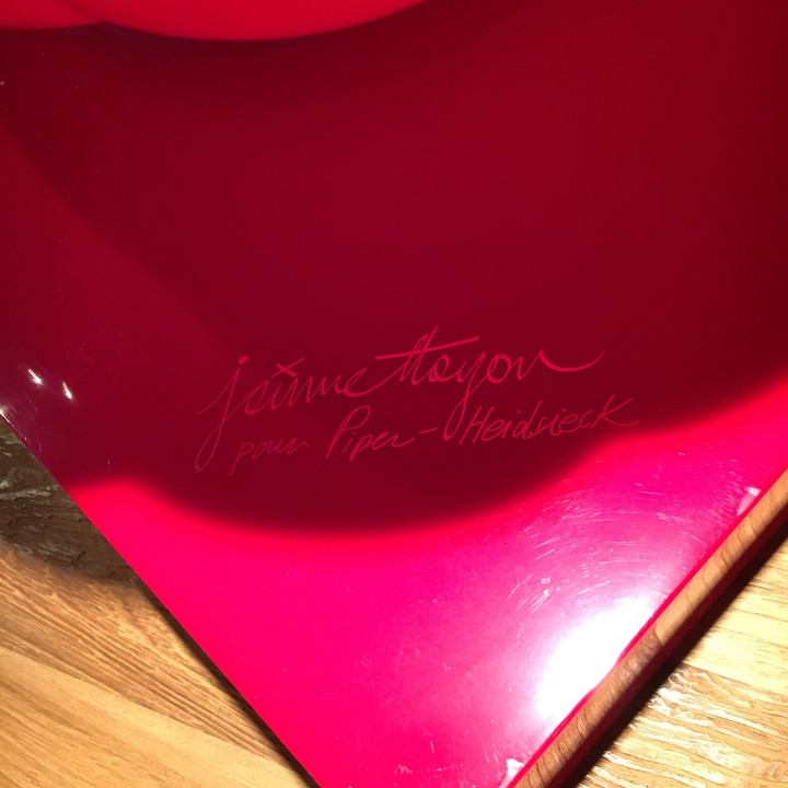 Big Bottle bucket Champagne Piper-Heidsieck Jaime Hayon XL