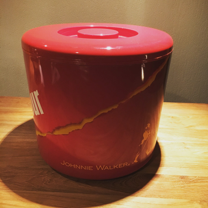 Ijsemmer Flessenemmer Johnnie Walker 10L model 2