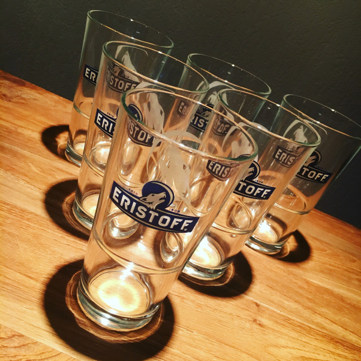 Glas Eristoff tumbler model 1