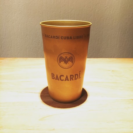 Glass Bacardi Cuba Libre Metal Cup