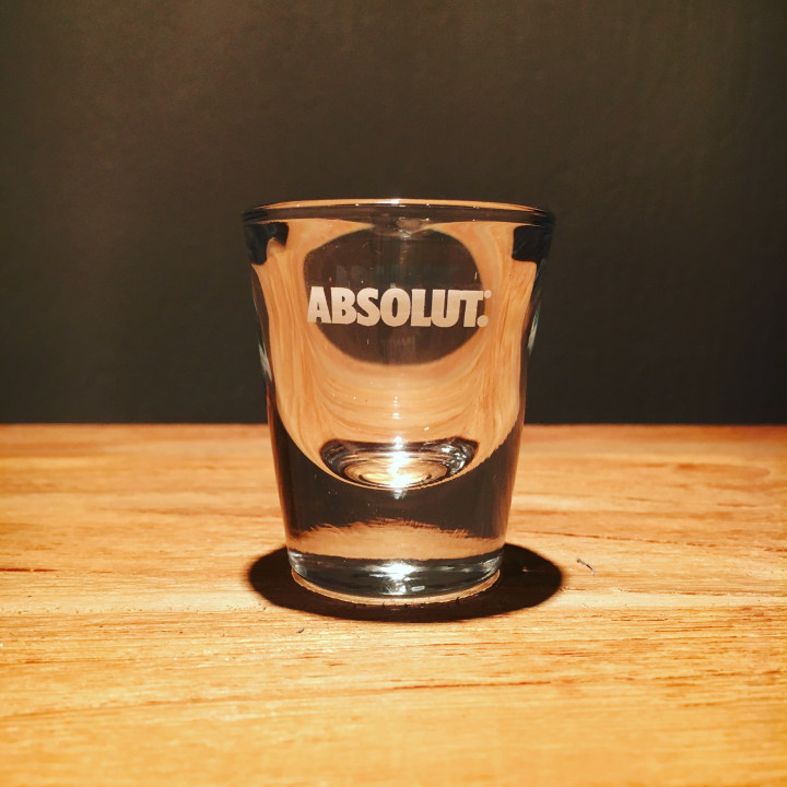 Verre shooter Absolut Vodka modèle 1