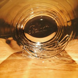 Ballantines oval glass