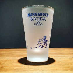 Mangaroca Batida Coconut frosted glass
