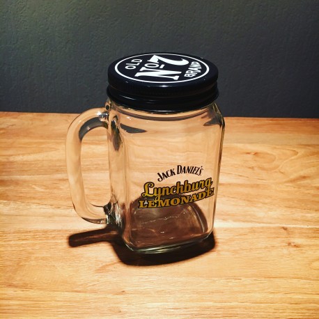 Glass Jar Jack Daniel’s Lynchburg deluxe