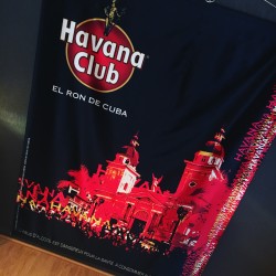 Banderole Havana Club model 3 (serpentine-banner)