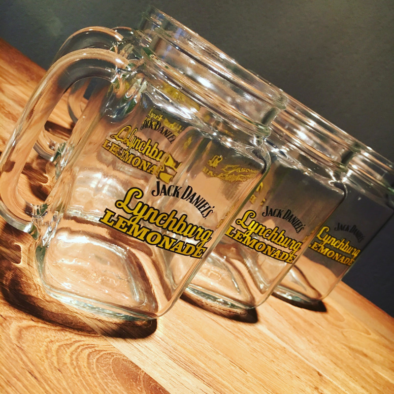 Cadre Lumineux Jack Daniels - Fait Main En Bois - Neuf