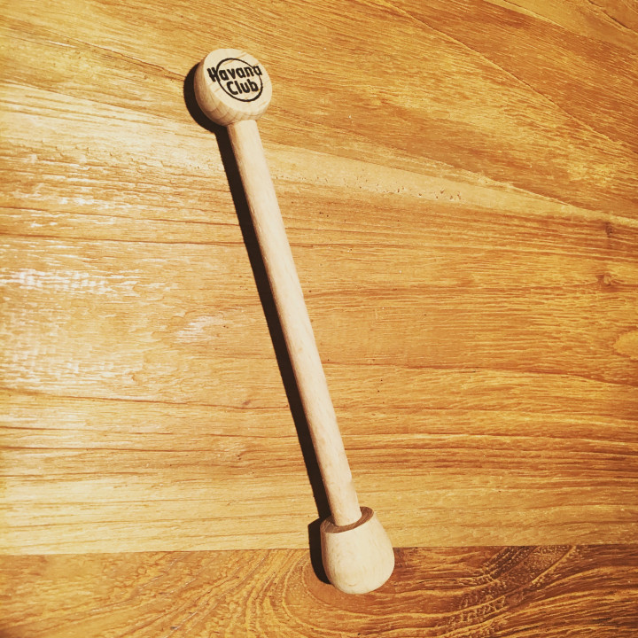 Swizzle stick Havana Club wooden x6