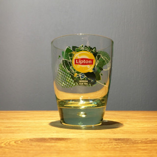 Glass Lipton Ice-Tea Green tumbler