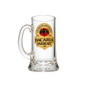 Glass Bacardi Spiced Oakheart without relief