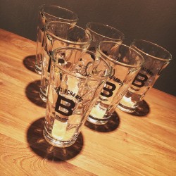 Glass beer Bertinchamps