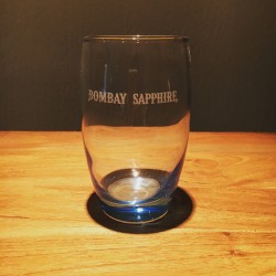 Glass Bombay Sapphire curved
