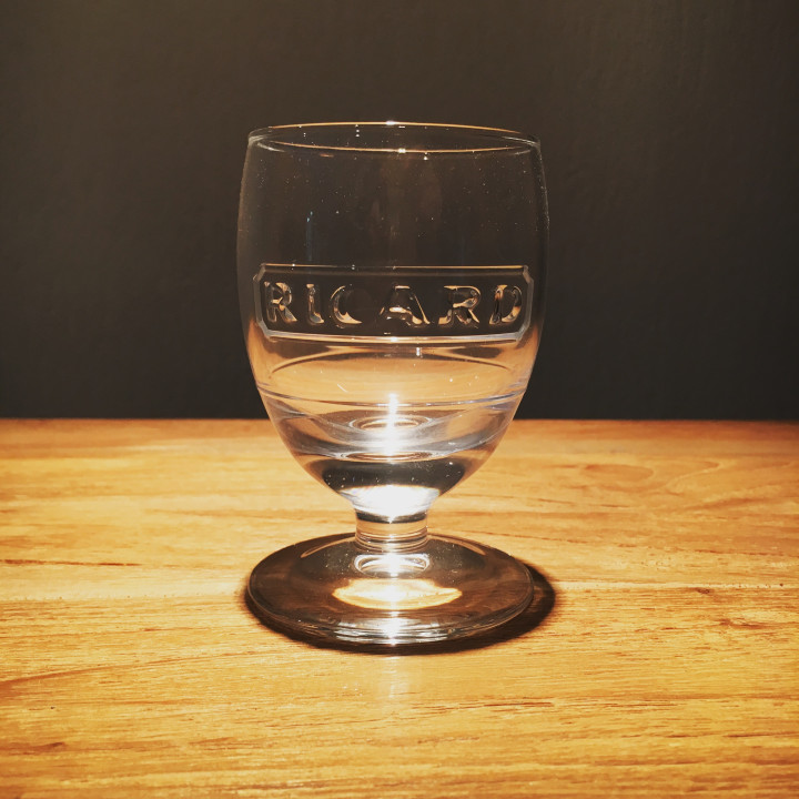Glas Ricard ballon reliëf logo