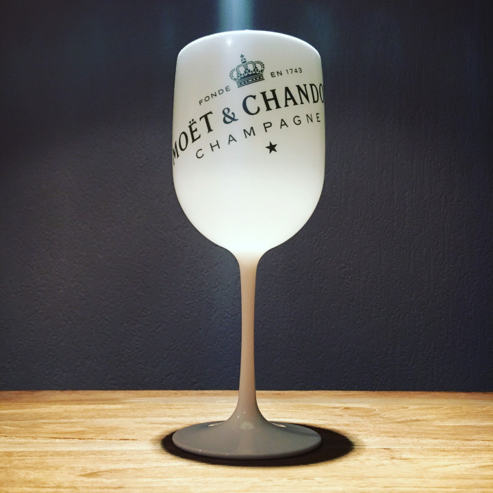 Glass Moët & Chandon Ice impérial pvc