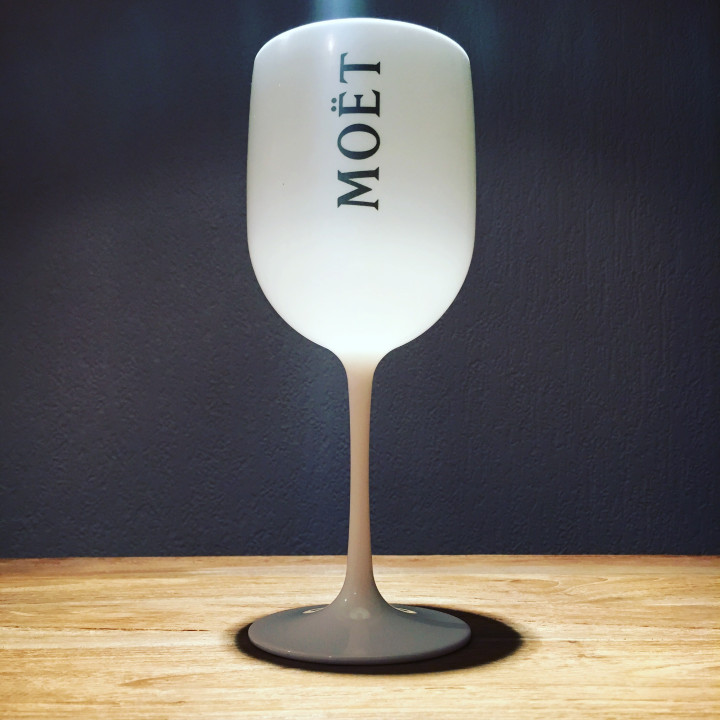 Glass Moët & Chandon Ice impérial pvc
