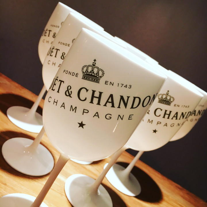 Glass Moët & Chandon Ice impérial pvc