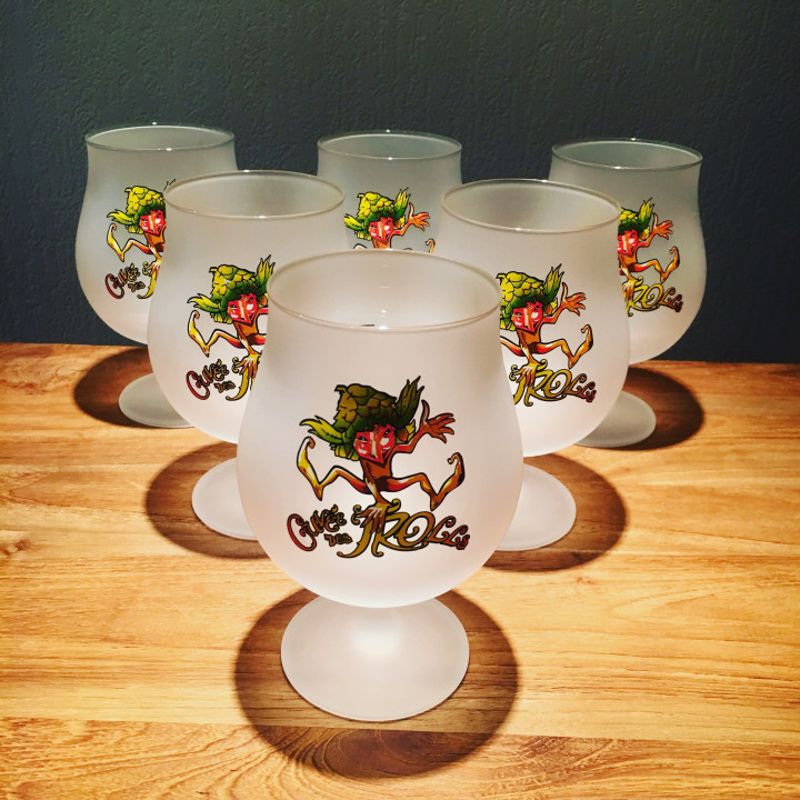 Bierglas Cuvée des trolls 50cl