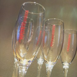 Fluit van champagne Piper Heidsieck