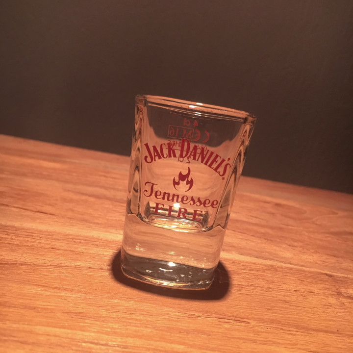 Verre Jack Daniel’s Fire shooter