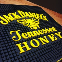Tapis de bar Jack Daniel's Honey carré