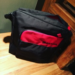 Bag Bacardi red and black