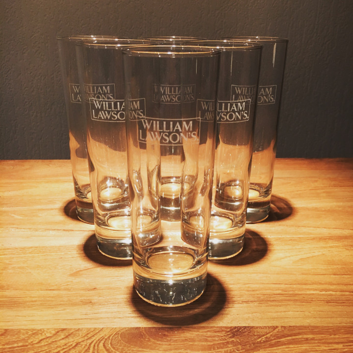 Glass William Lawson's highball 32cl model 2