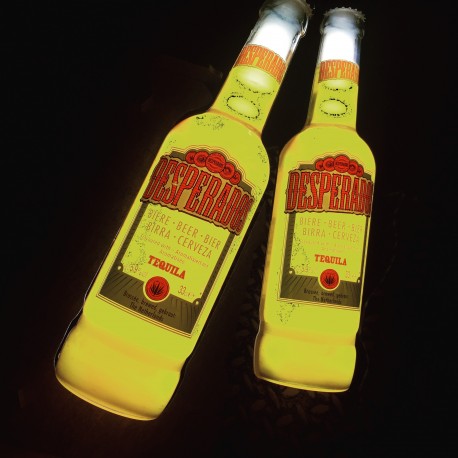 Enseigne Desperados lumineuse modèle 2b Enseigne Desperados lumineuse modèle 2b