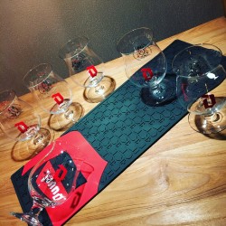 Kit Duvel deluxe Tapis de bar 2018 + 6 verres