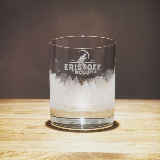 Glas Eristoff Islande gold