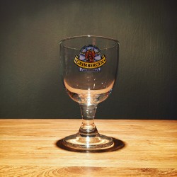 Glass beer Grimbergen logo bleu – tasting glass (galopin)