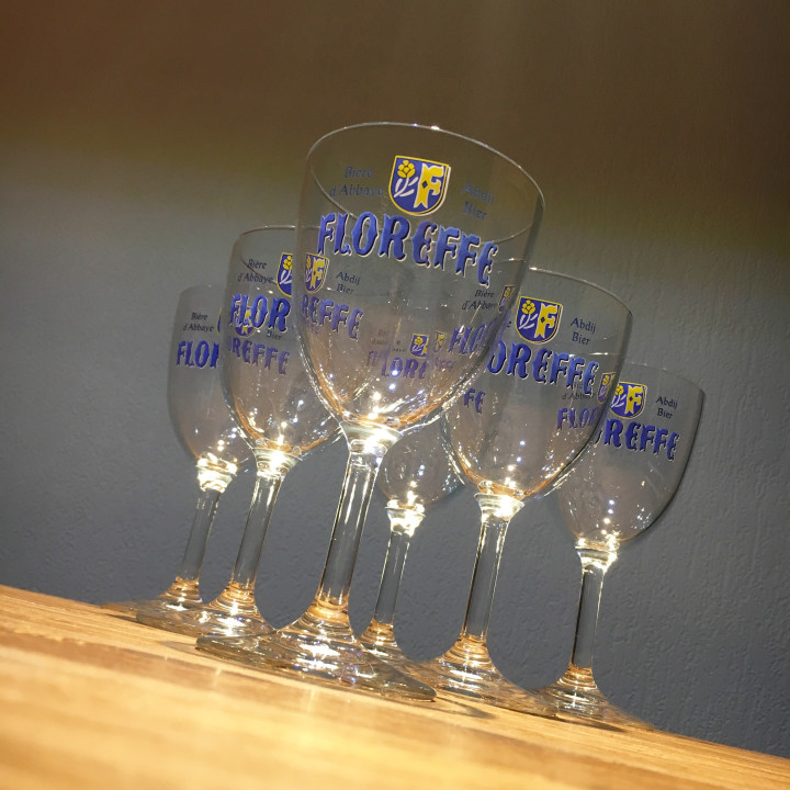 Verre bière Floreffe galopin
