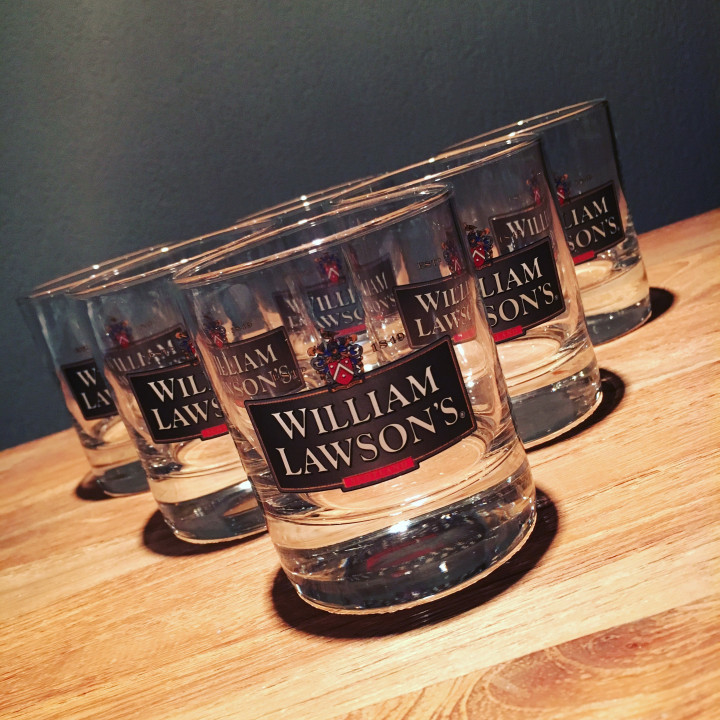 Glass William Lawson’s on the rocks model 5