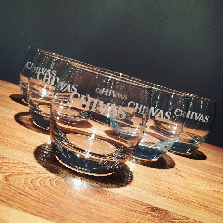 Glass Chivas Regal OTR model 2