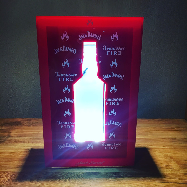 Glorifier Jack Daniel’s Fire LED