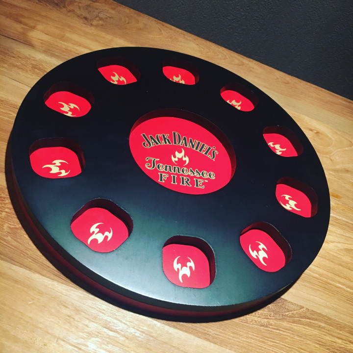 Mètre rond Jack Daniel’s Fire