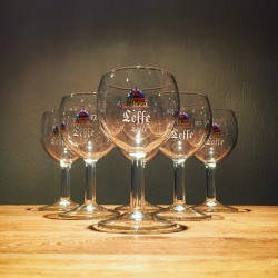Glass Leffe galopin wine model