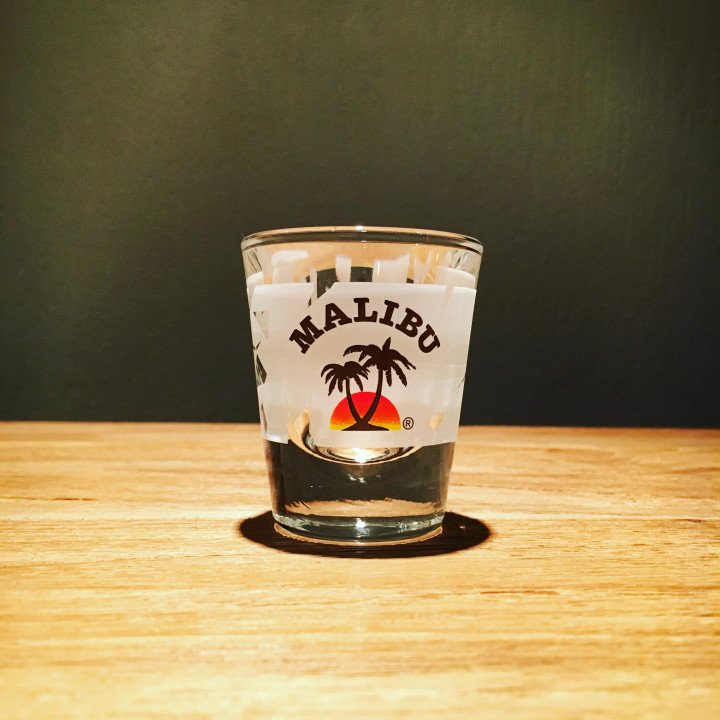 Verre Malibu shooter givré