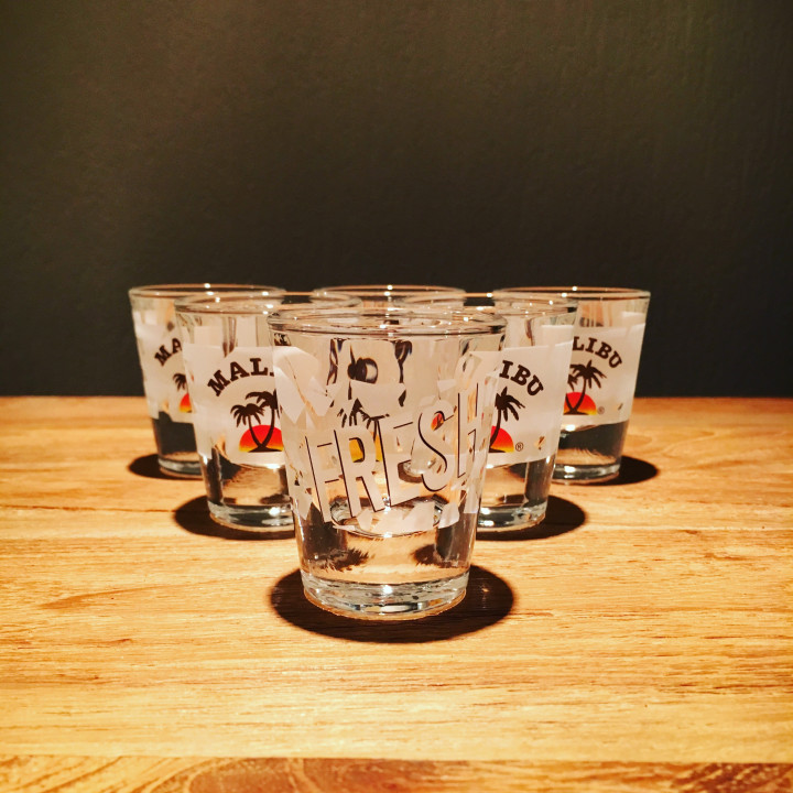 Verre Malibu shooter givré