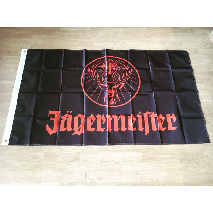 Drapeau Jägermeister noir
