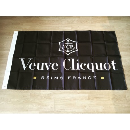 Drapeau Veuve Clicquot noir