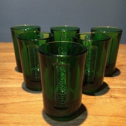 Glass of Jägermeister shooter green