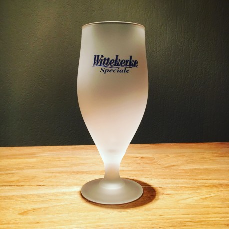 Glass beer Wittekerke frosted model