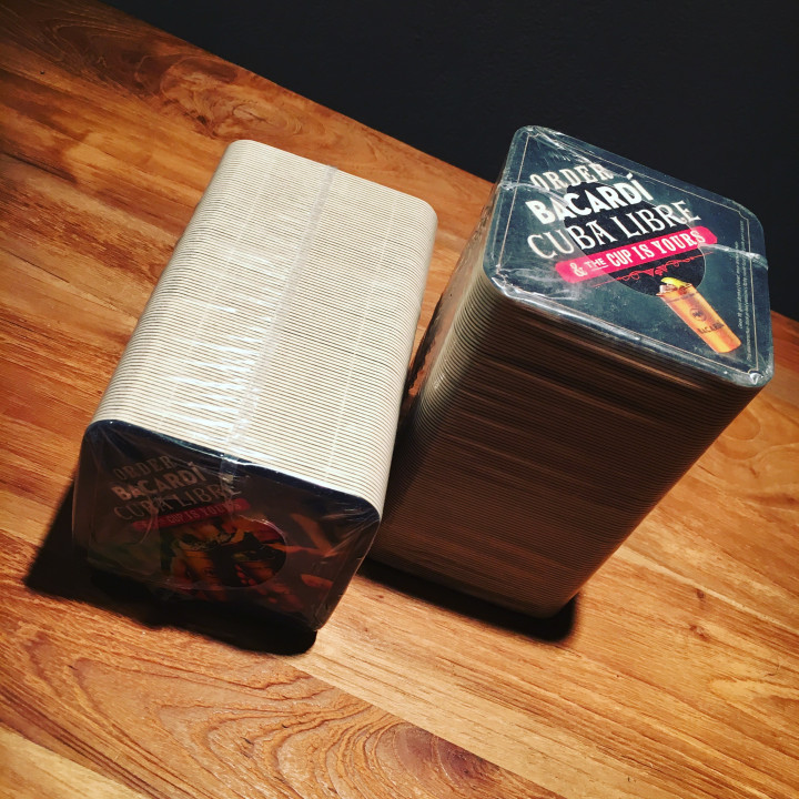 Coaster Bacardi Cuba Libre x100