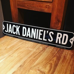 Plaque métallique Jack Daniel's modèle road