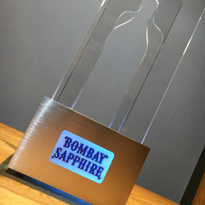 Glorifier Bombay Sapphire Arches LED