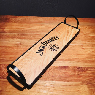 Tray Jack Daniel's wooden
