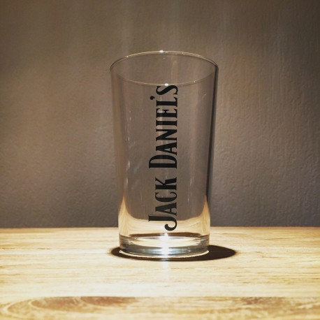 Glass of Jack Daniel's vintage model 4